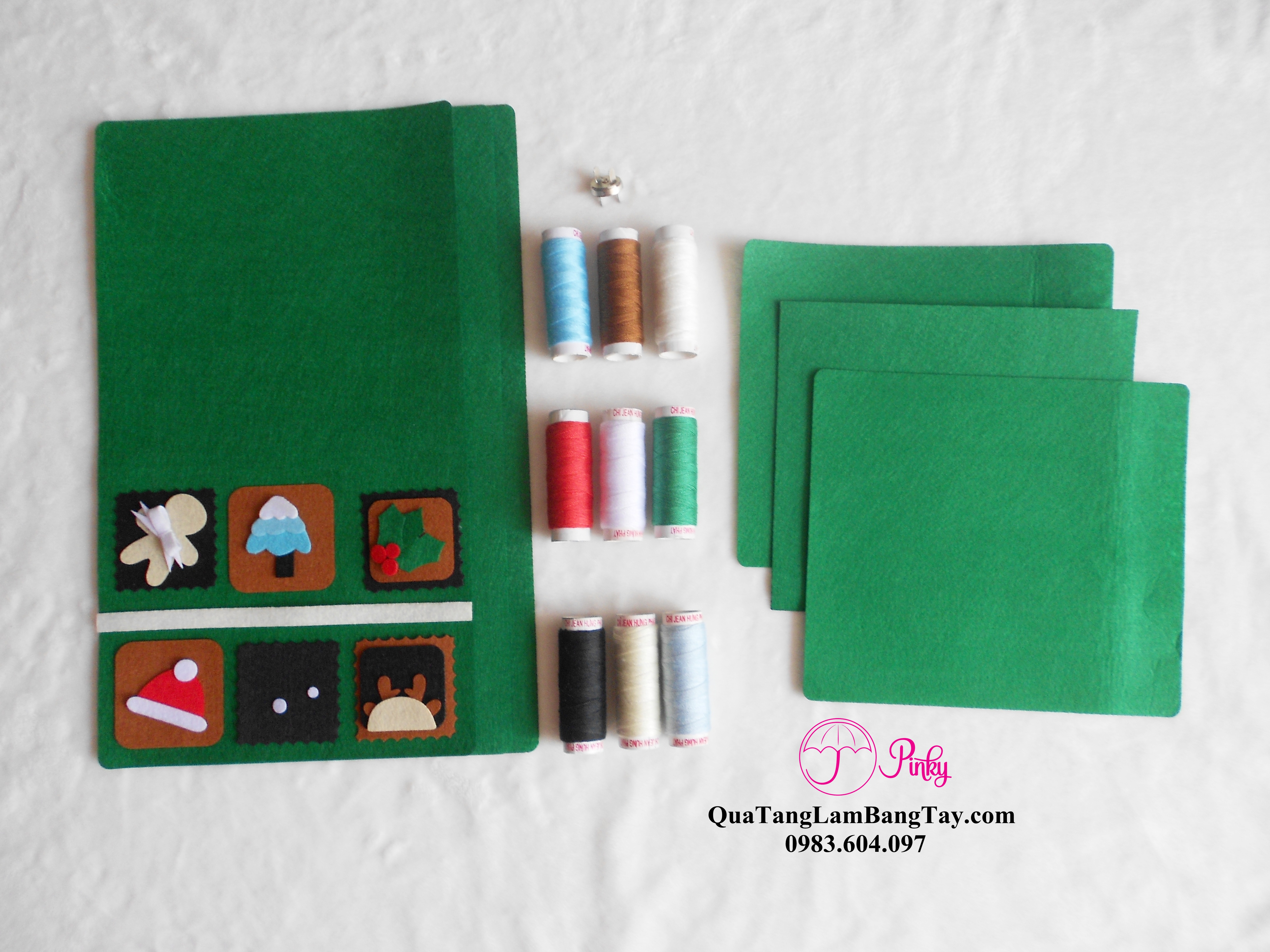 quà tặng handmade, túi xách handmade, túi xách handmade tặng Noel, túi xách handmade vải nỉ